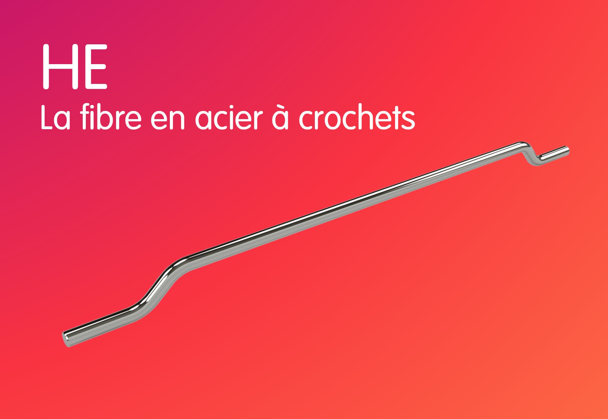 Fibres d'acier ArcelorMittal pour béton fibré